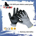 13G Nitrile Coated Cut Resistant Safety Work Gloves Level Grade 3 and 5